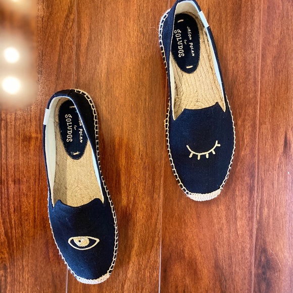 Soludos Shoes - SOLUDOS x Jason Polan smoking slipper espadrille